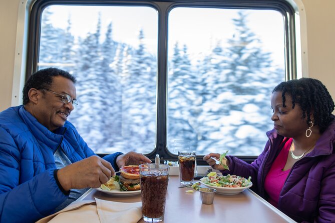 Alaska Railroad Aurora Winter Fairbanks to Anchorage One Way - Broad Pass: Alaska Range Views That Feel Like All Directions