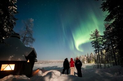 Arctic lake Aurora Hunt, in a cozy Lappish Tipi - Pickup and timing in Rovaniemi: what you need to plan for