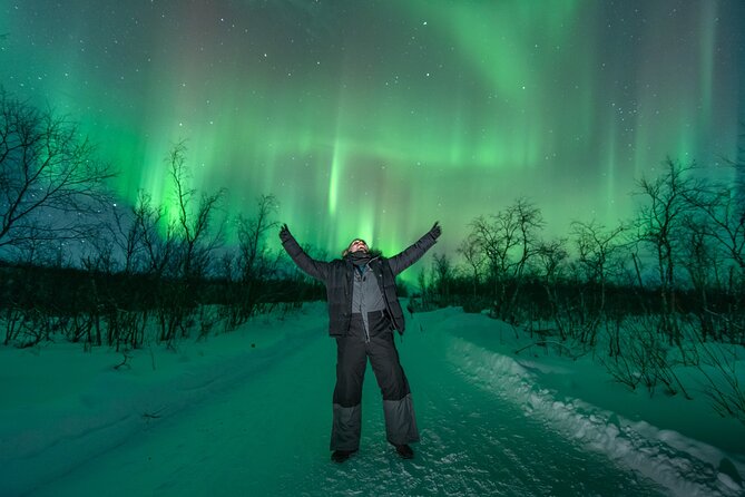 Aurora Hunt with the campfire and professional photographer - The campfire experience: warmth, food, and the small-group vibe
