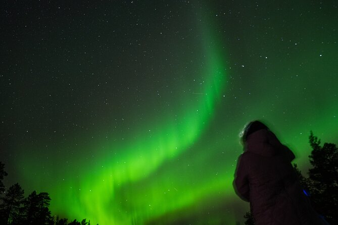 Aurora Hunting by Minivan in Ivalo, Inari or Saariselkä - Stop 4 Long Search Stretch: Occasional Stops in Ivalo–Inari–Saariselkä