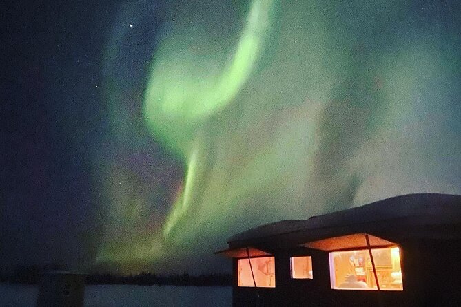"Aurora Ice" - Ice Fishing & Salmon Dinner Tour - Key highlights at a glance