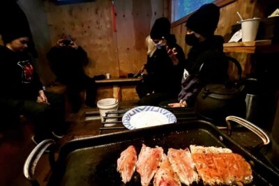 "Aurora Ice" - Ice Fishing & Salmon Dinner Tour - Meeting in Badger and Timing Your Night Right