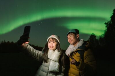 Aurora Photography Expedition with Video - The Waiting Game: Hot Drinks, Cookies, and Arctic Calm