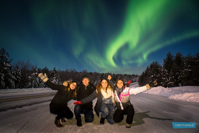Aurora Photography Tour 3 HOURS - Stop 1: Saariselkä for aurora basics, photo moments, and hot drinks