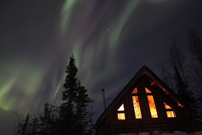 Aurora Viewing - Aurora Husky Lodge , Great view from top of the ridge - Why the ridge and the lodge change your odds