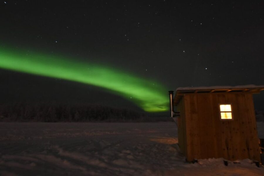 Chena Lake: Aurora Borealis Viewing & Ice Fishing Adventure - Chena Lake at night: how the 5-hour aurora and ice-fishing plan feels