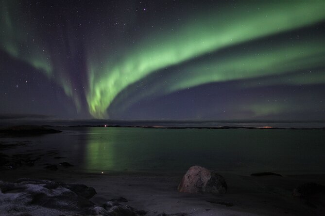 eBike Northern Lights tour by the bonfire - Why e-bikes work so well for winter light-chasing