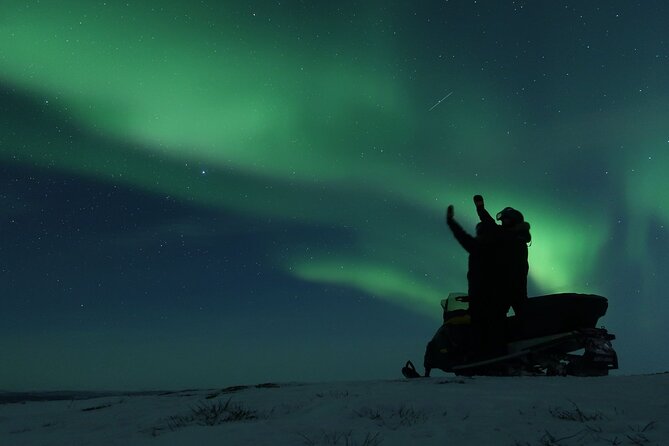 Enjoy the Aurora show on top of the mountain inc tipi dinner - Máttaráhkká Northern Light Lodge Tipi Dinner: Fire, Warmth, and Photo Timing