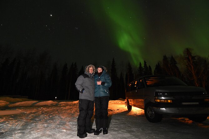 Fairbanks Northern Lights Adventure with free Aurora portraits - How the Guides Improve Your Odds (Especially on Cloudy Nights)