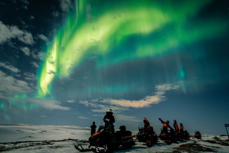 From Alta: Northern Lights Night Adventure By Snowmobile - Getting started in Alta: meeting point, timing, and first impressions