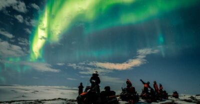 From Alta: Northern Lights Night Adventure By Snowmobile - Learning to drive a snowmobile without the fear factor