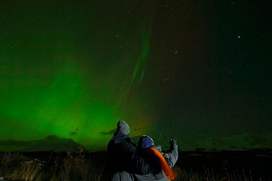 From Fairbanks: Northern Lights Aurora Tour with Photography - The aurora hunt: waiting, hopping locations, and pacing that won’t rush you