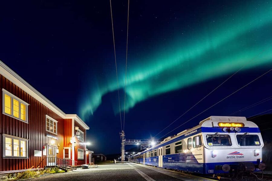 From Narvik: The Northern Lights Arctic Train Guided Tour - Narvik to Katterat: the Arctic train timing that works