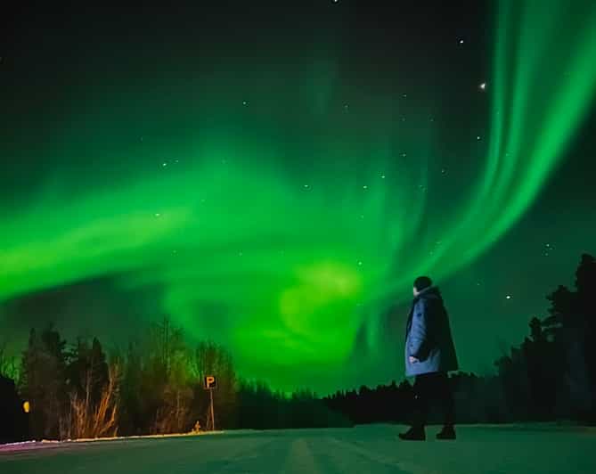 From Rovaniemi: Lapland Aurora Hunt with Barbeque - The First Secret Stop: Quick Photo Time, Big Payoff