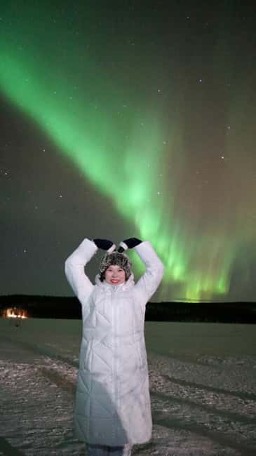 From Rovaniemi: Northern Lights Photo Tour with Pickup - Fire-Side Warmth: Sausages, Hot Drinks, and Gingerbread Breaks