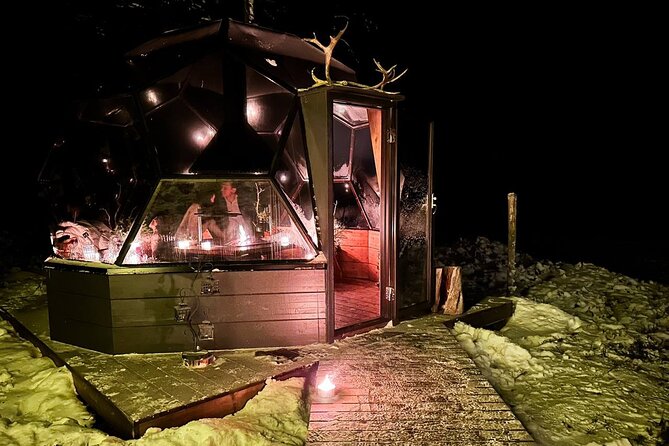 Glass Igloo Campfire Dinner under Northern Lights - Key highlights you’ll care about