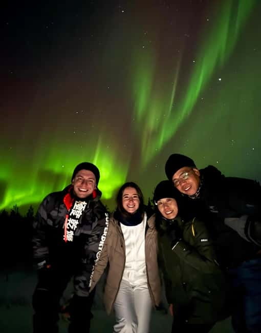 Guarantee Northern Lights Hunt by Minibus With Local Guide - Photos: what they include, what you must bring, and what to expect after