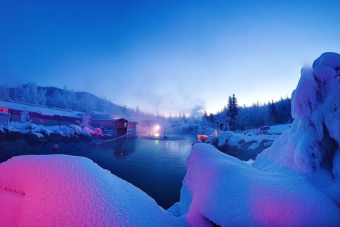 Hot Springs Aurora Viewing Dream in Alaska - Chena Hot Springs soaking time: warm water, cold air, and pool-pass momentum