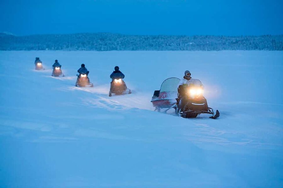 Kiruna: Northern Lights Snowmobile Tour with Transfer - Kiruna at night: why this snowmobile run fits the northern lights