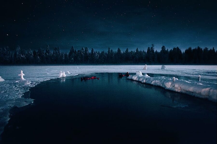 Levi: Ice Floating and Northern Lights Tour - Northern lights and starry sky: setting your expectations the smart way