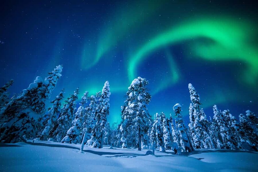 Levi: Northern Lights Hunt with Hot Drink - Meeting at Levi Zero Point (Hissitie 8) and How the Evening Flows