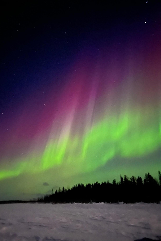 Levi: Northern Lights in Peace and Privacy - by Private Lake - Why the private lake and cabin setup matters in Lapland