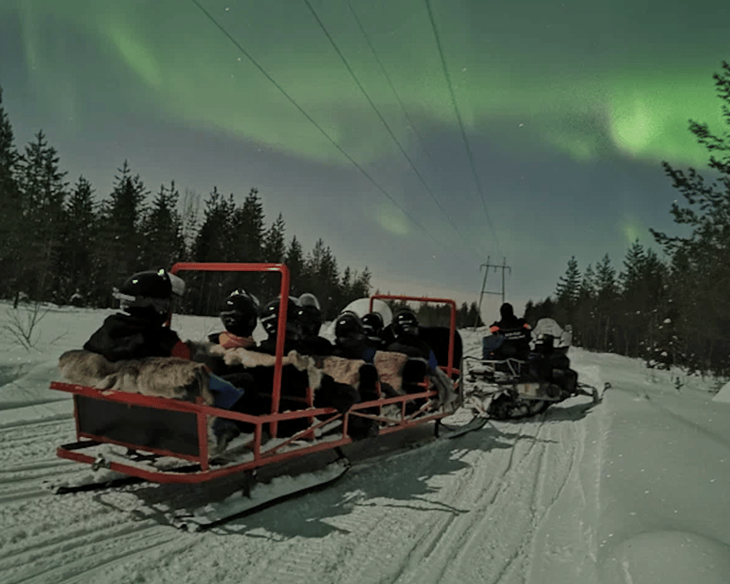 Levi: Northern Lights Sledge Ride - Getting In: Pickup Points Around Levi and When to Show Up