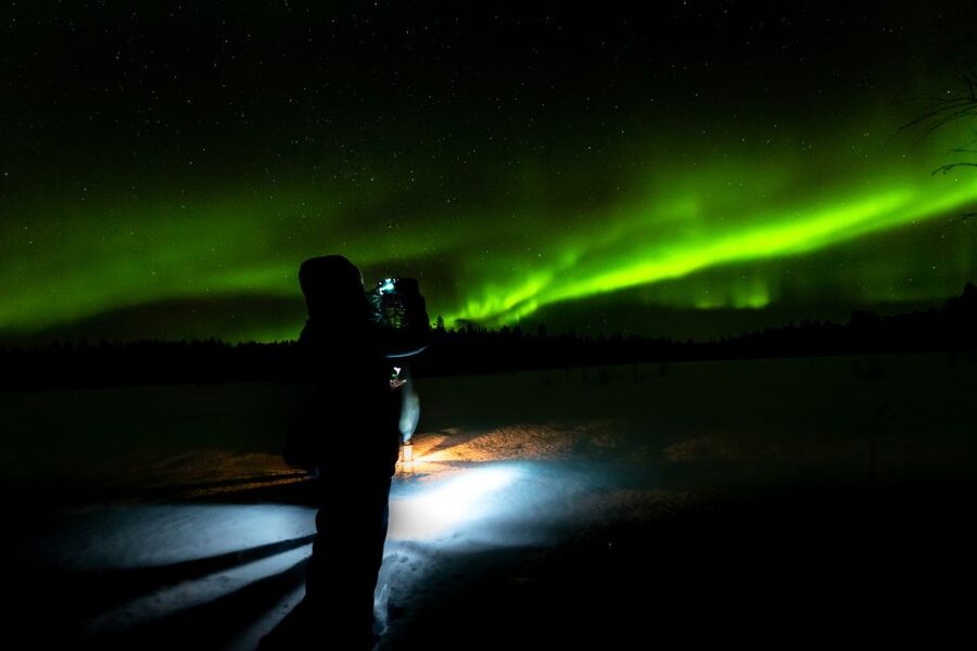 Levi: Northern Lights Tour by Minivan - Pickup in Levi: Where You Meet the Guide