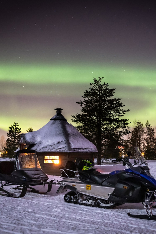 Levi: Snowmobile Northern Lights Hunting Trip - How the 3-hour aurora chase fits into a Levi evening