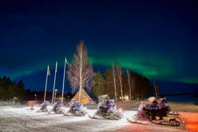 Luleå : Northern lights snowmobile tour - What the ride is like inside the 2.5 hours