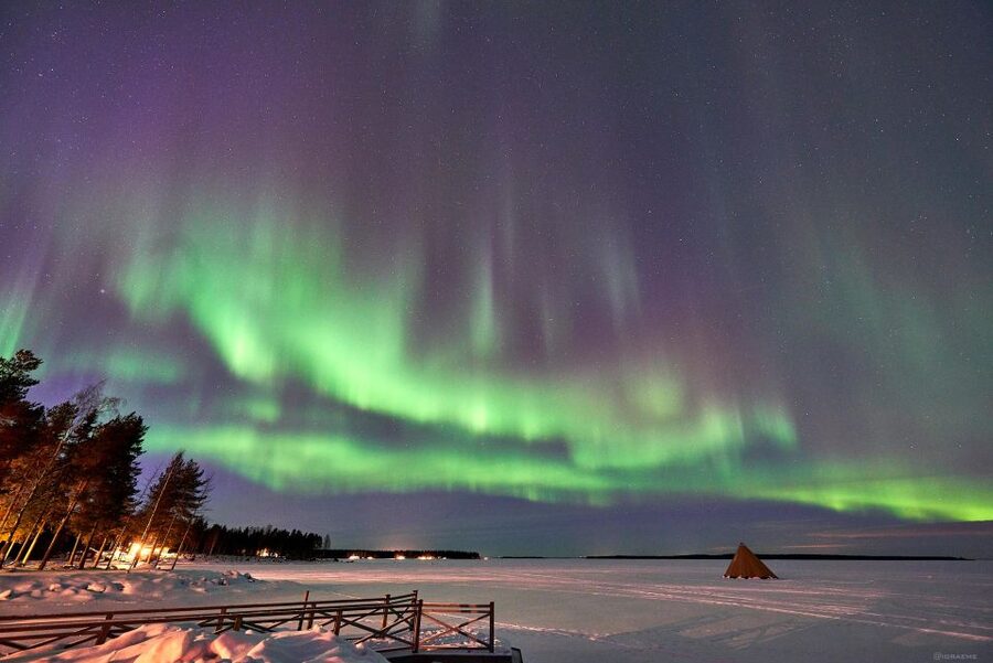 Luleå : Northern lights snowmobile tour - Photo and viewing tips that match how the tour runs