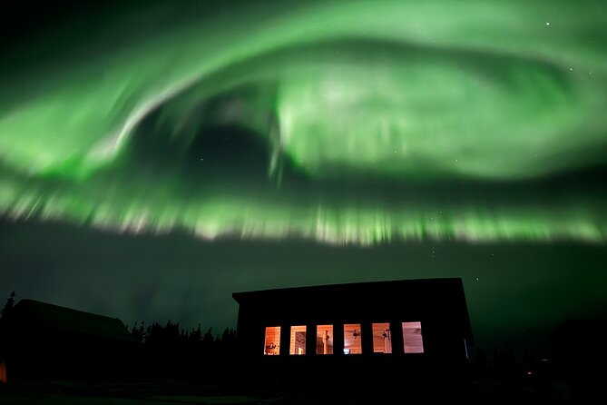 Mountaintop 360° Best Alaskan Cabin with Photography @Aurora Camp - Murphy Dome and the 360° sky advantage
