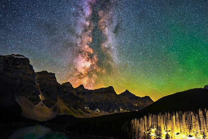 Night Adventure with possible stargazing and Aurora chasing - Banff night skies without the winter-driving problem