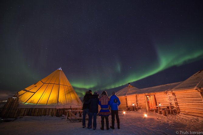 Night Reindeer Sledding with Camp Dinner and Chance of Northern Lights - Northern Lights: a real chance, not a promise