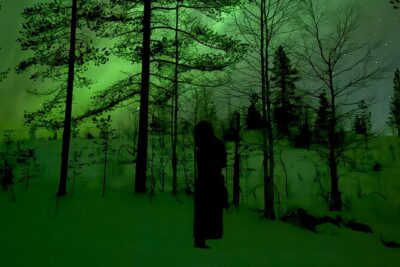 Northern Lights Adventure in the Wild with Campfire Treats - Getting out of Levi’s lights: the 40 km wilderness drive and pacing