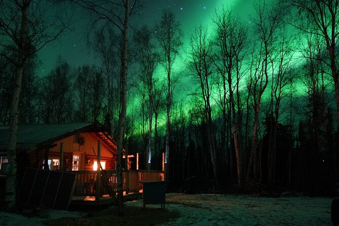 Northern lights and Aurora Photgraphy with Warm Geodesic Dome - The one drawback to plan for: aurora timing can change the script