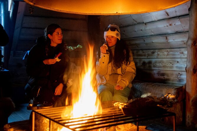 Northern Lights Hunt from Rovaniemi with Folk Tales and Snacks over Campfire - Warm food by the fire: why this snack break is actually strategic