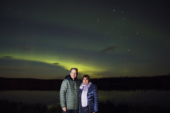Northern lights hunting photo tour with bbq; small groups - Northern Lights are never guaranteed: plan your night with flexibility