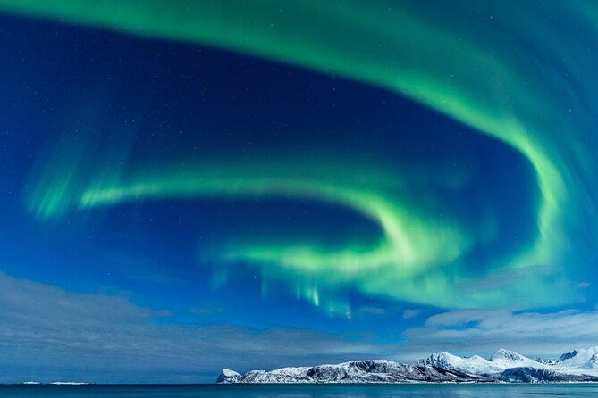 Northern Lights Minibus with Photos Dinner Warm suits - Leaving Tromsø’s lights: why the drive is a core part of the experience