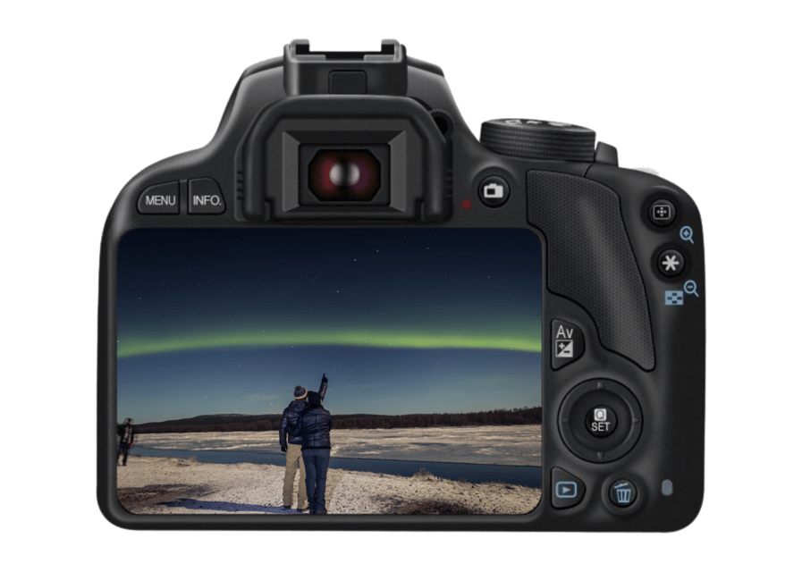 Northern Lights photography tour with BBQ - The secret photo stop and the BBQ campfire rhythm