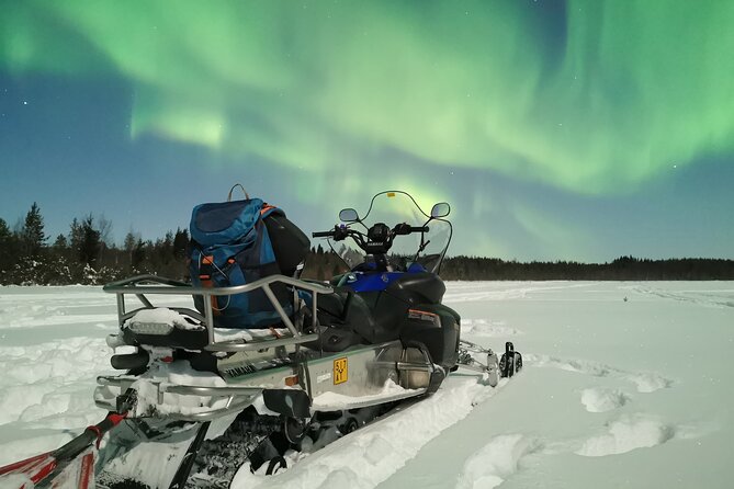 Northern lights safari by snowmobile - Snowmobile driving rules: licenses, sharing, and kid seating