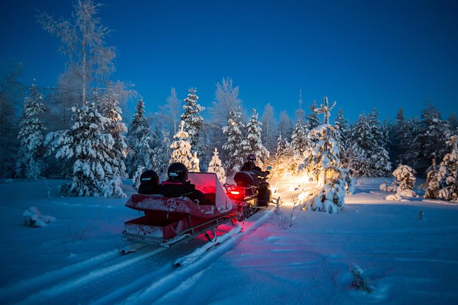 Northern Lights Sledge Ride - How the 8:00 pm Aurora Sledge Ride Works in Rovaniemi