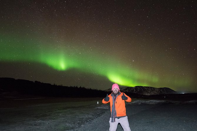Northern Lights Small-Group Tour From Reykjavik with Hot Drink - Stop one: the first dark-sky viewing window