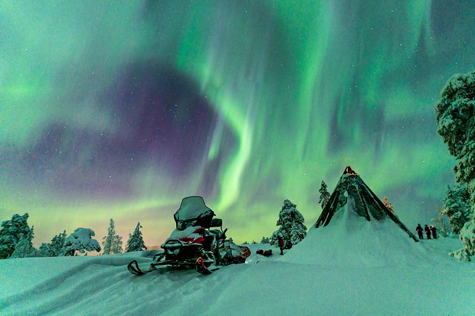 Northern Lights Snowmobile Driving Safari - Lapland Welcome Setup: Where the Night Starts