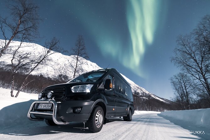 Northern Lights x Mini Bus Chase - Warm suits and a real night plan in the Arctic