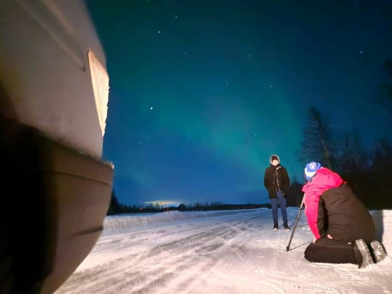 Oulu: Starguaranteed Northern Lights Mobile Chase - Price and value: what $152 buys you in the real world