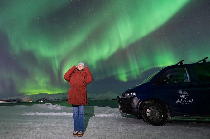 Private Exclusive Northern Lights Minivan Tour from Tromsø - Professional photos: not just a nice extra