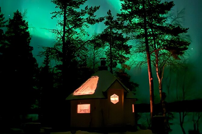 Private Traditional Sauna, Ice Dip and Dinner in the Wilderness - Northern Lights chance: how to think about it in Levi