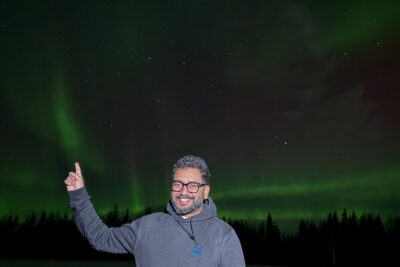 PRO Northern Lights Experience in Rovaniemi - How the Team Finds Auroras: Clear Sky Drives Toward the North
