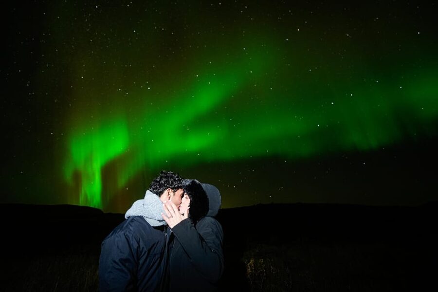 Reykjavik: Northern Lights Tour with Private Photographer - Icelandic snacks and drinks while you wait